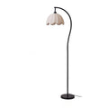 Lampadaire col de cygne avec guéridon intégré – Gourdon, finition lampadaire seul, H 160 cm
