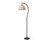 Lampadaire col de cygne avec guéridon intégré – Gourdon, finition lampadaire seul, H 160 cm