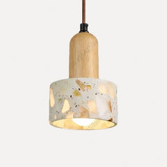 Terrazzo, bois clair