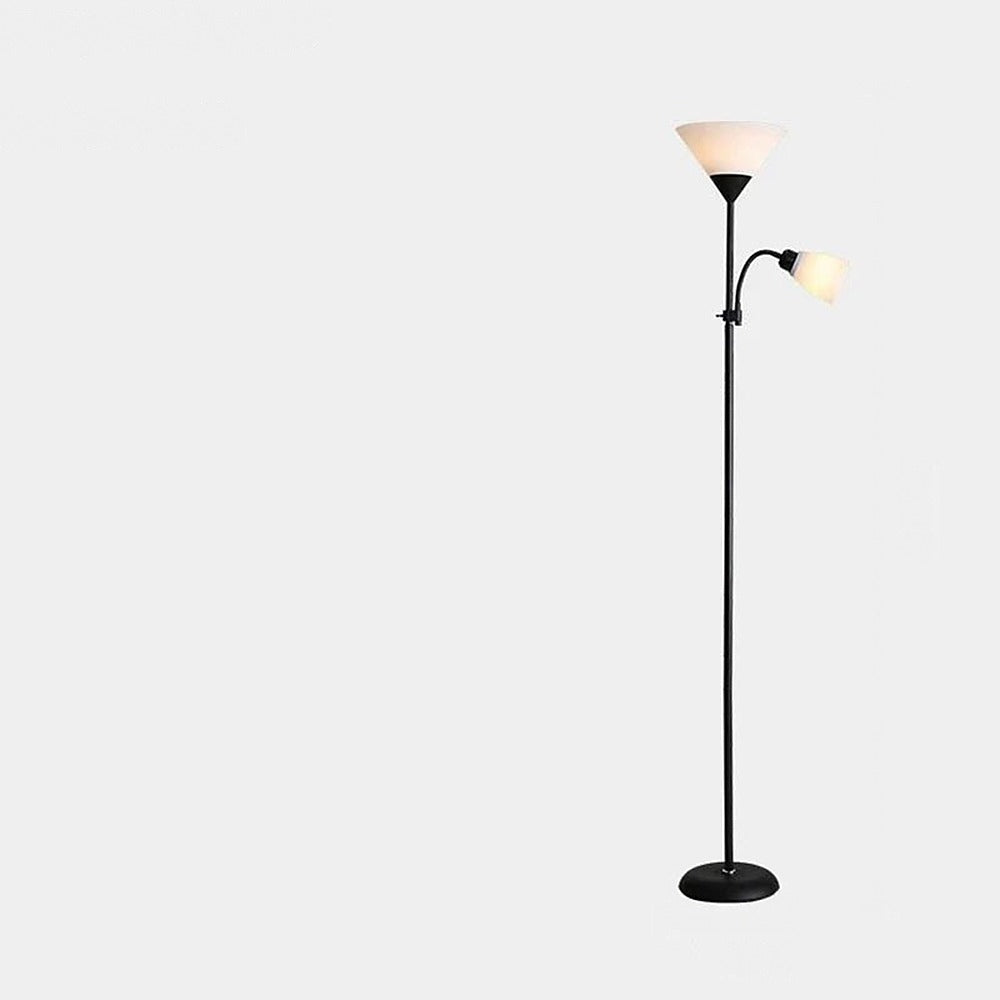 Lampadaire vasque minimaliste, avec ou sans liseuse – Guéthary, finition vasque et liseuse