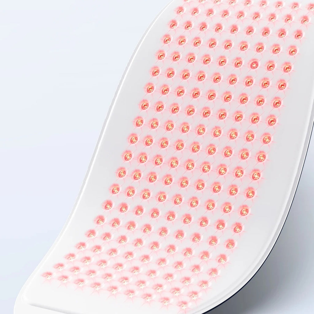 Les 720 LED du panneau Hello Face L6 allumées en rouge