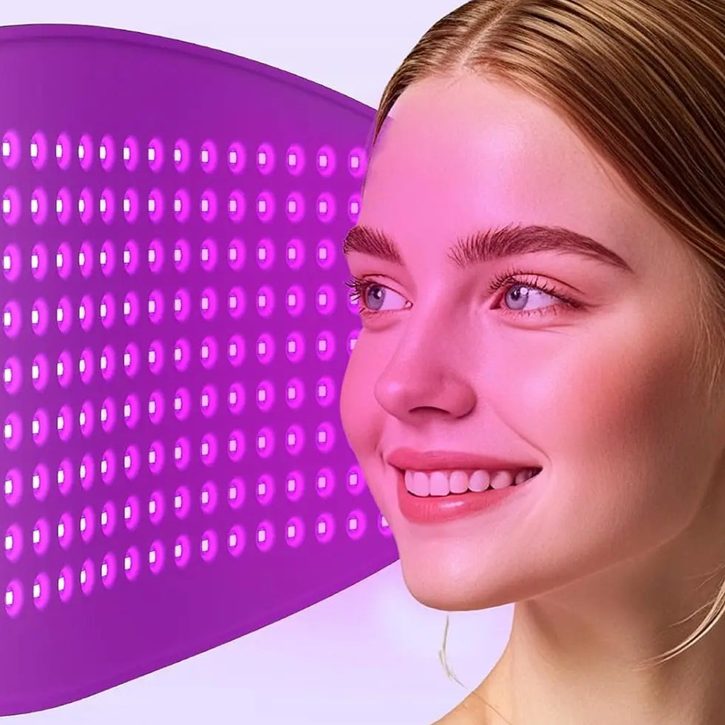 Séance de luminothérapie avec le panneau Hello Face L6