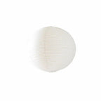 Suspension boule en papier de riz, style japonais – Kamakura, finition ø 30 cm / Blanc chaud