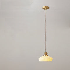 Lanterne plissée Ø 21 cm