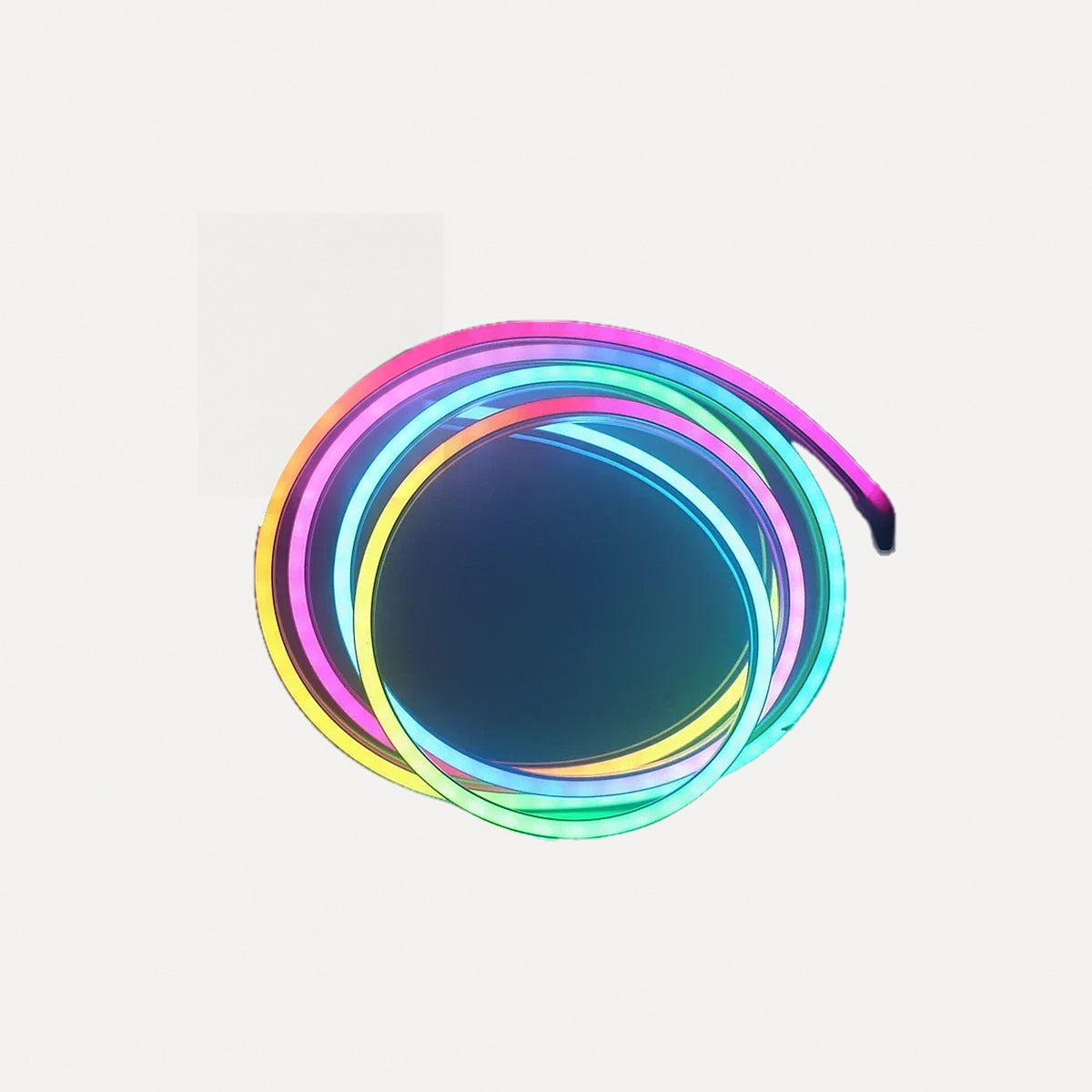 Néon LED RGBIC Wi-Fi, compatible Alexa et Google, 1 à 5 m – Lucéram, sur fond clair