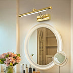 Applique tableau et miroir en inox, 40 à 70 cm – Monsaraz dans un intérieur