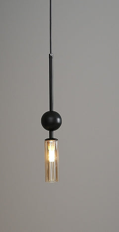 Noir, verre ambré