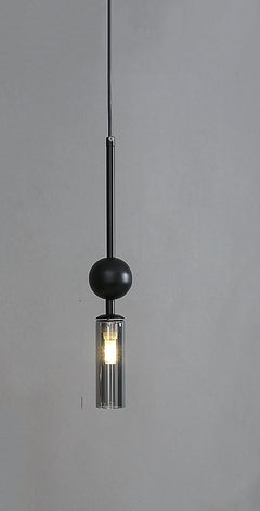 Noir, verre gris fumé