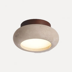 Galet Ø 25 cm, noyer