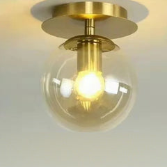 Doré, verre ambré