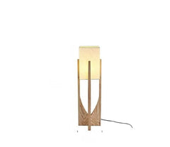 Bois clair, H 82 cm
