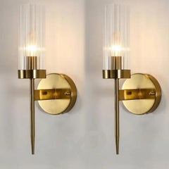 Lot de deux, doré