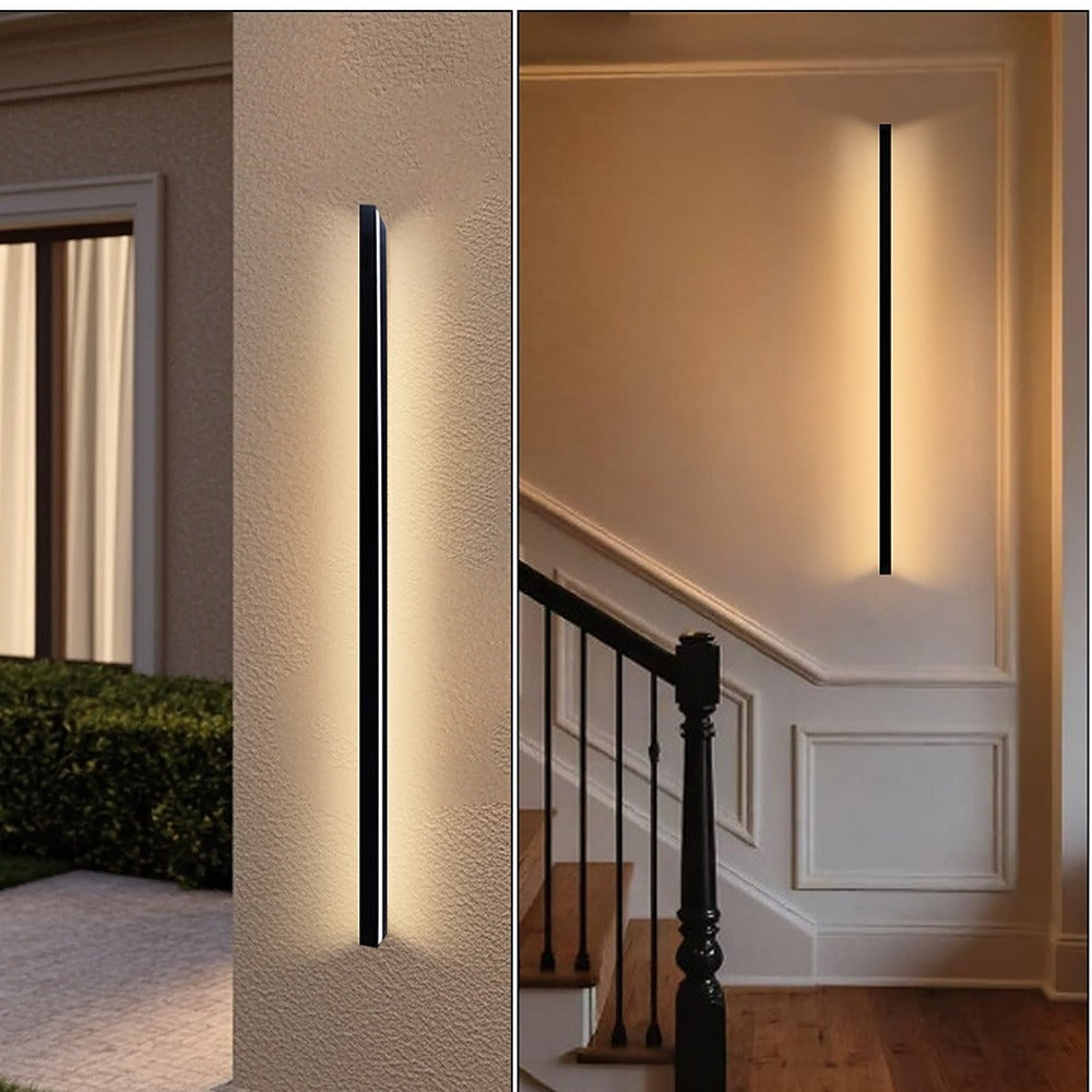 Applique extérieure ligne de lumière, 55 à 145 cm – Quiberon, sur fond clair