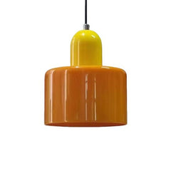 Orange vif et jaune