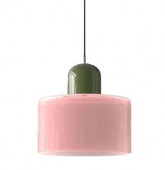 Rose et vert