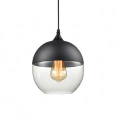 Globe, noir et transparent