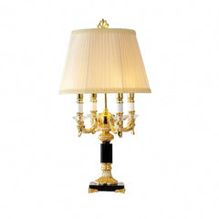 Lampe à poser, abat-jour beige