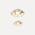 Petit plafonnier en céramique blanche, Ø 14,5 cm – Salernes, vue d’ambiance