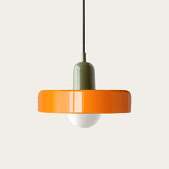 Orange et vert sapin