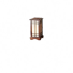 Bois foncé, H 45 cm