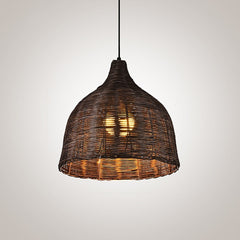 Rotin foncé Ø 35 cm