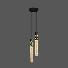 Noir ajouré, 2 tubes