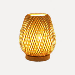 Boule en bambou tressé