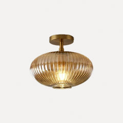 Galet ambré, Ø 30 cm