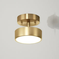 Laiton brossé, Ø 15 cm